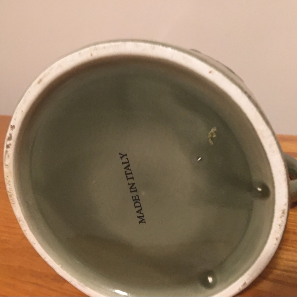 Italian Ceramic Pitcher - Picture 4 of 5